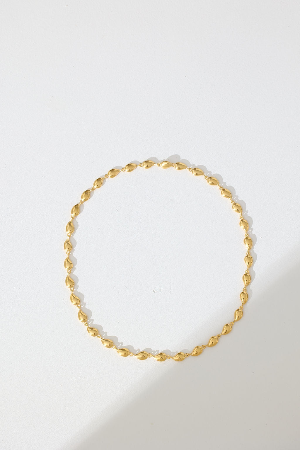 Tear Drop Chain Necklace