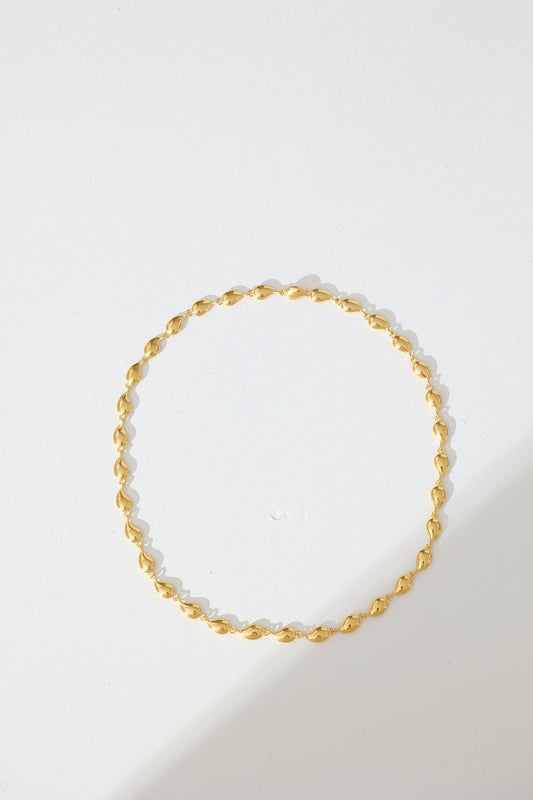 Tear Drop Chain Necklace