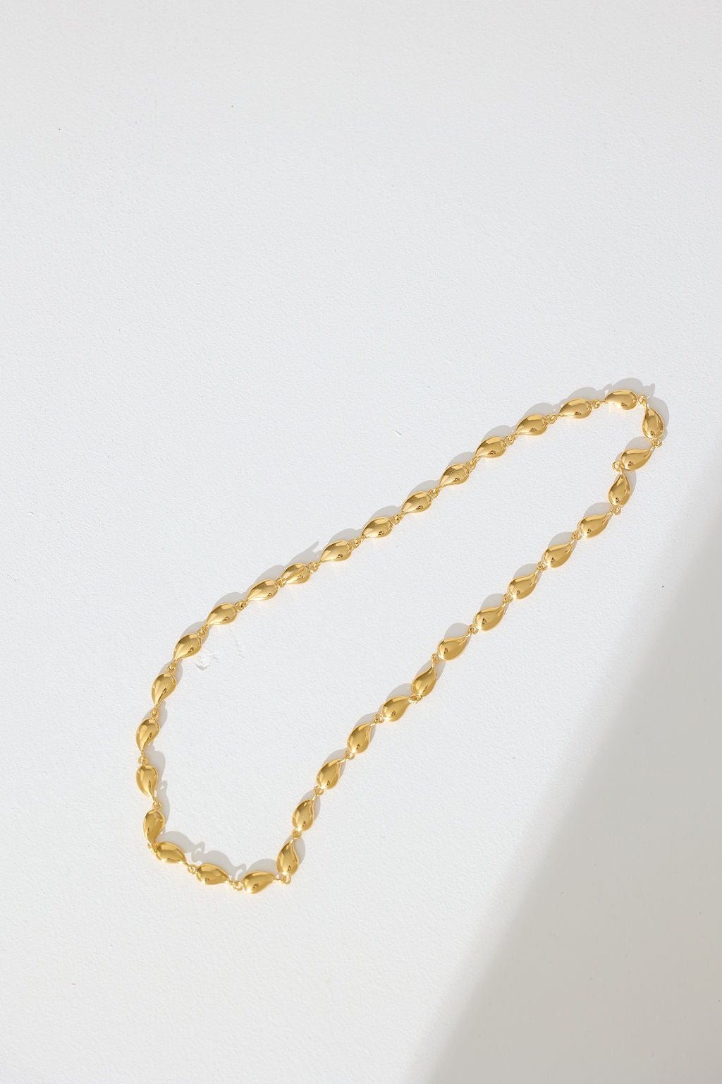 Tear Drop Chain Necklace