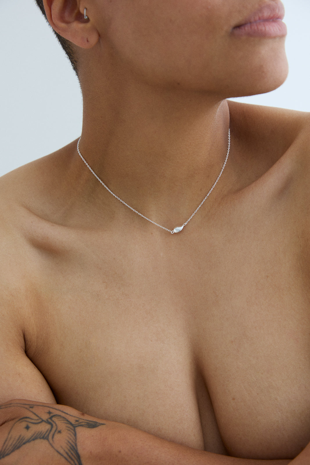 Tear Drop chain pendant