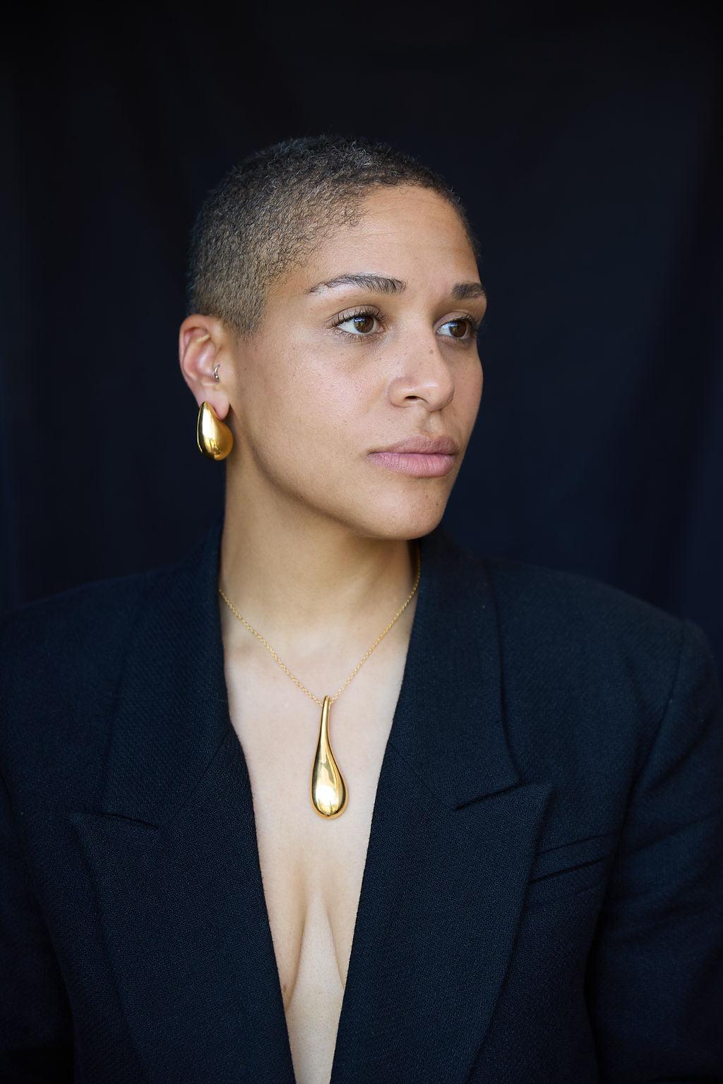 Tear Drop Large Pendant