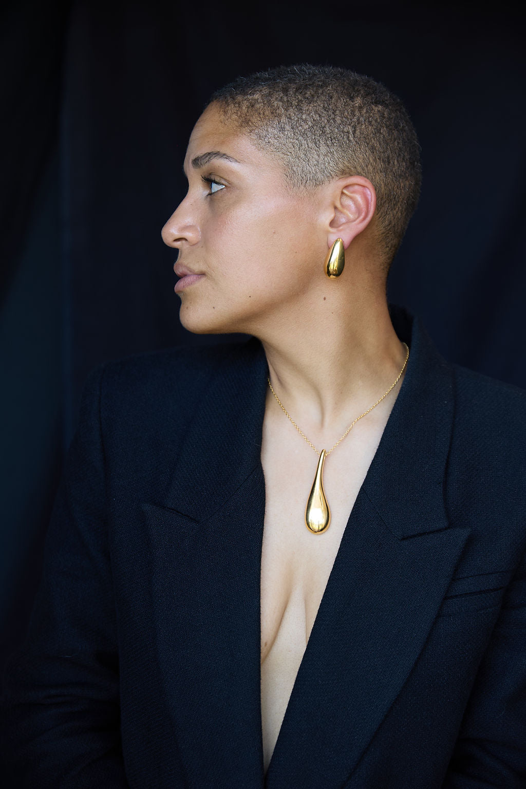 Tear Drop Large Pendant