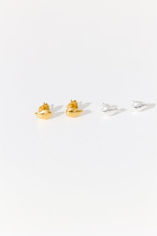 Extra Small Tear Drop stud earrings