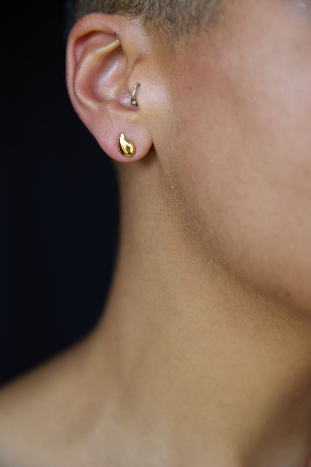 Small Tear Drop stud earrings